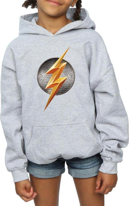 Produktbild Justice League Movie Flash Emblem Kapuzenpullover Mädchen (152, 158)
