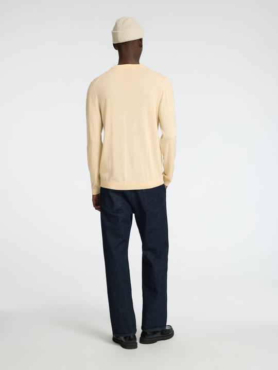 Image du produit Selected Homme Pull-over 100% laine mérinos à col rond (S)
