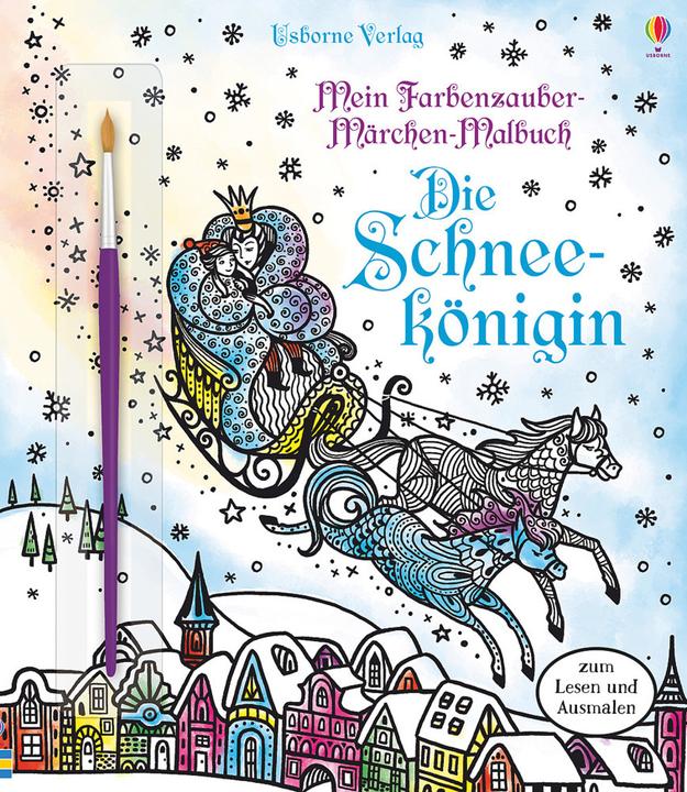 Produktbild Mein Farbenzauber-Märchen-Malbuch: Die Schneekönigin