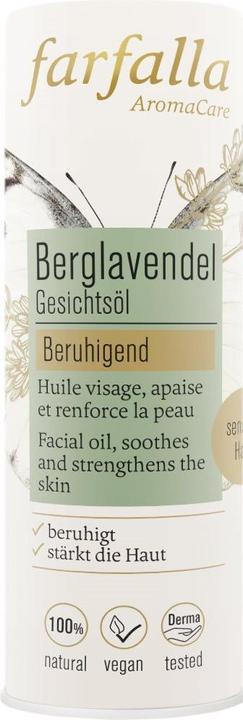 Immagine prodotto Farfalla Beruhigendes Gesichtsöl Berglavendel (15 ml, Olio viso)