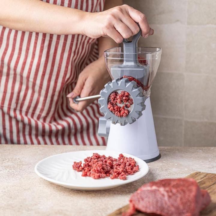 Image du produit Kinghoff Manueller Fleischwolf mit Wurstfüller