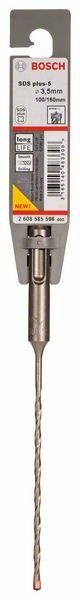 Immagine prodotto Bosch Professional Zubehör Trapano a percussione SDS plus-5, 3,5 x 100 x 160 mm (3,5 mm)