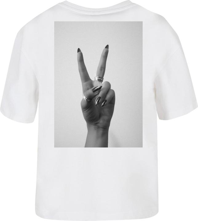 Produktbild Miss Tee Girls Peace Hand Tee - 142529 (4XL)