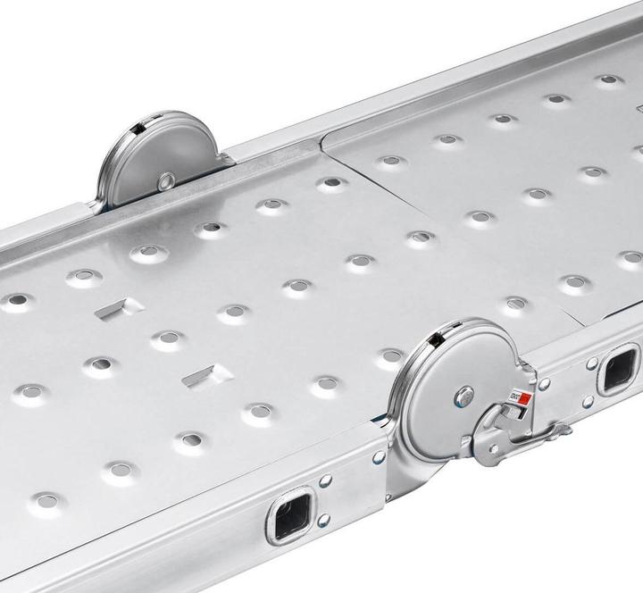 Produktbild Hailo M60, Aluminium-Universalleiter, 4x3 Sprossen (Mehrzweckleiter, 332 cm)