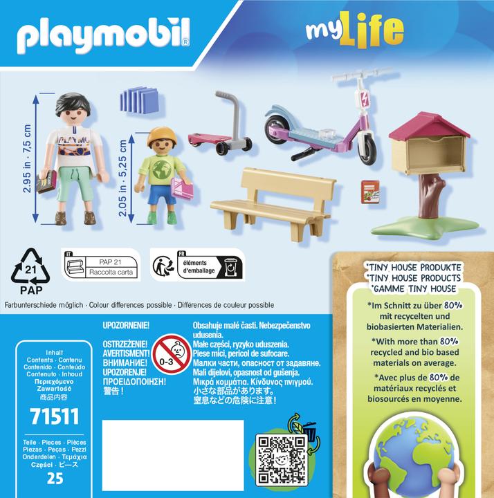 Produktbild Playmobil Büchertausch für Leseratten (71511, Playmobil My Life)