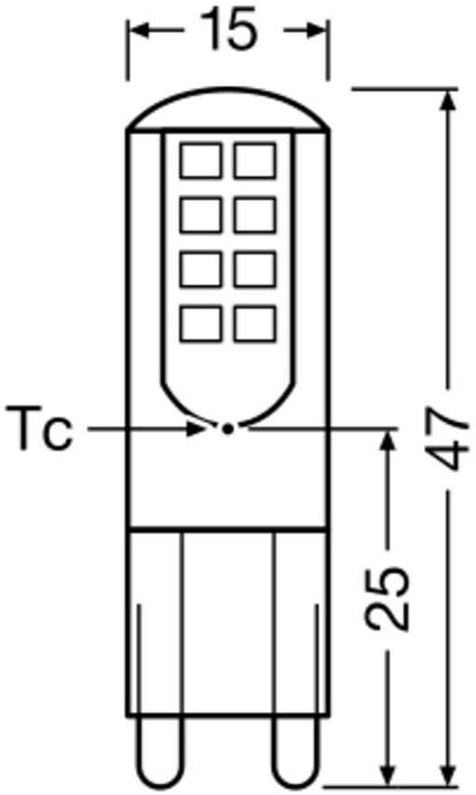 Produktbild Osram Led Pin (G9, 2.60 W, 320 lm, 1 x, E)