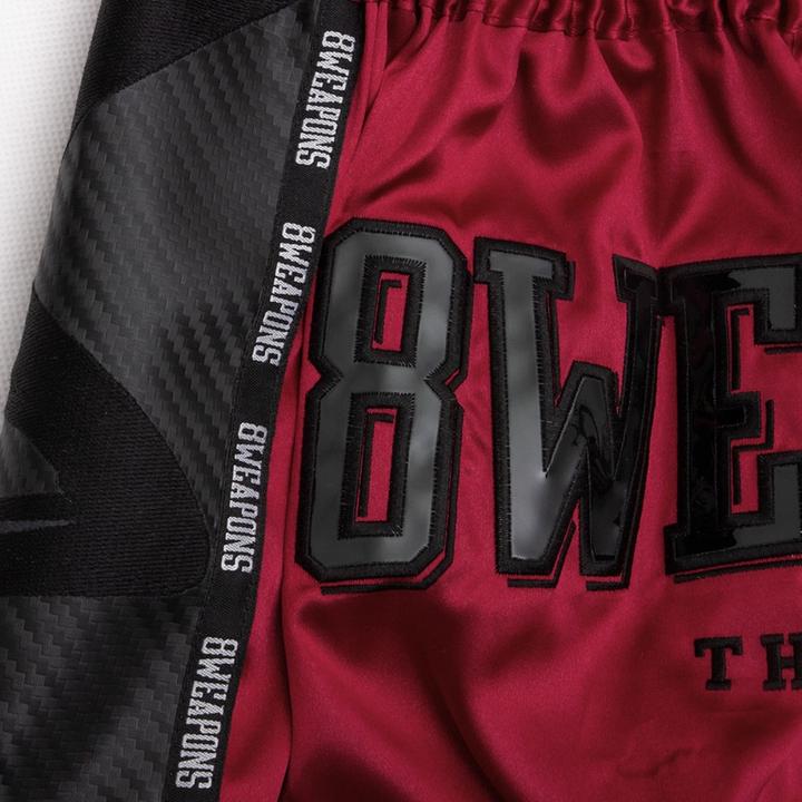 Produktbild 8Weapons 8 WEAPONS Muay Thai Shorts Carbon Red Dawn (XL)