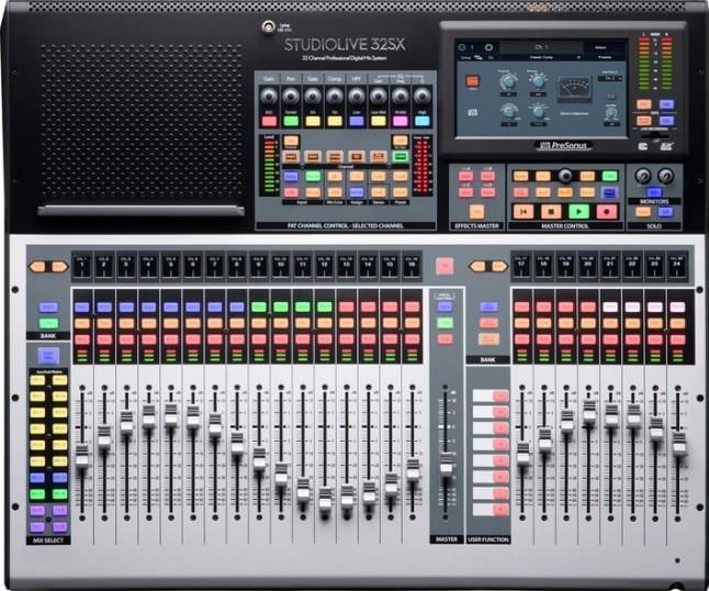 Actual product image PreSonus Mixing console StudioLive 32SX - 32-channel, digital (Studio- and Livemixer)