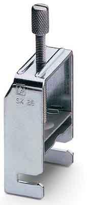 Actual product image Phoenix Contact Shield clamp, for shield connection on busbars, contact resistance &lt 1 mO
