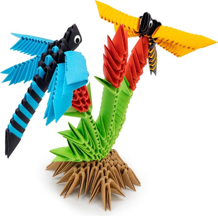 Produktbild Selecta Spielzeug ORIGAMI 3D - Libellen, 341-tlg. (341 Teile)