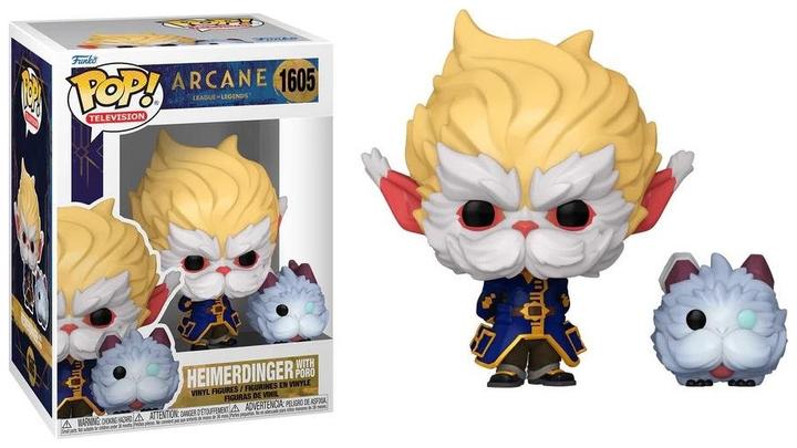 Image du produit Funko Arcane - 1605 - Heimerdinger & Poro Television