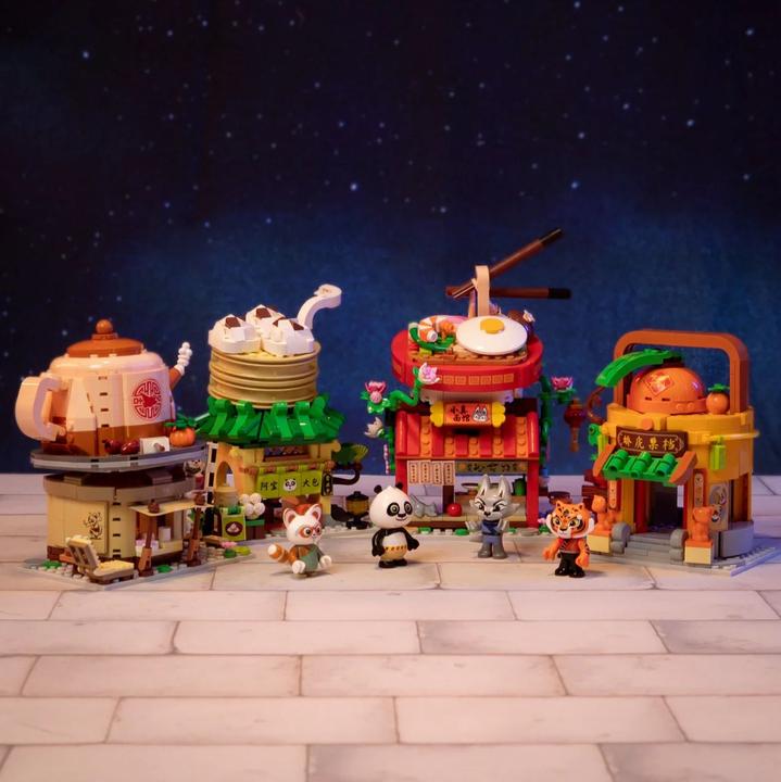 Immagine prodotto Pantasy Kung Fu Panda™ Mini Street View - Il negozio di frutta di Tigre