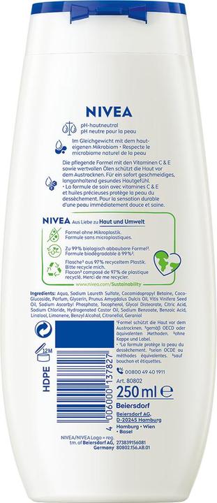 Produktbild NIVEA Multipack Pflegedusche Creme Soft (6 Stück)