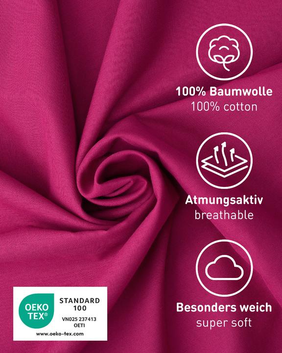 Actual product image Fit-Flip Hüttenschlafsack Baumwolle ultraleicht mit Kissenfach 90x220cm (220 cm)