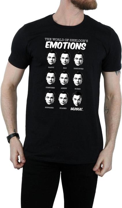 Immagine prodotto Dam Maglietta uomo Emotions Sheldon in cotone (M)
