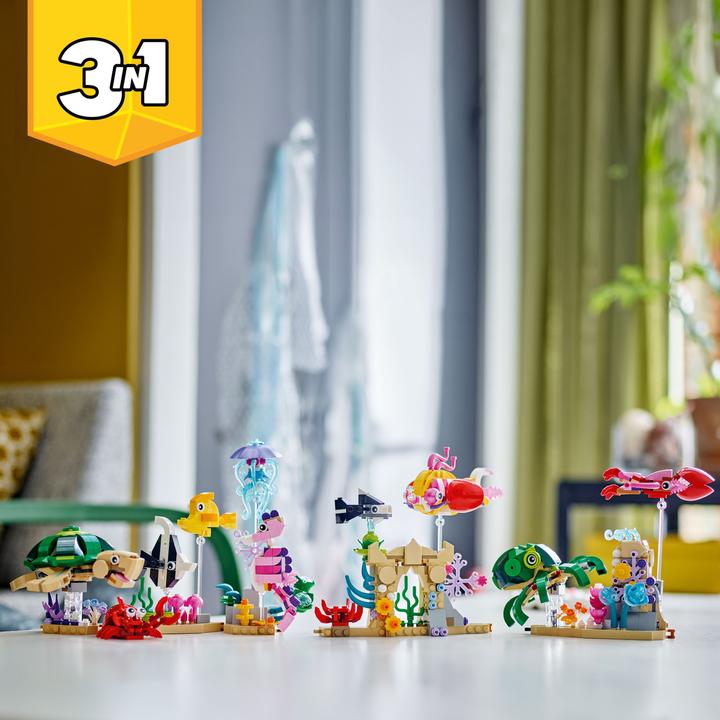 Produktbild LEGO Meerestiere (31158, LEGO Creator Expert)