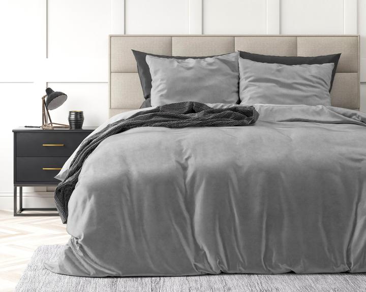 Actual product image Sleeptime Duvet cover velvet plain (Duvet cover, 140 x 220 cm)