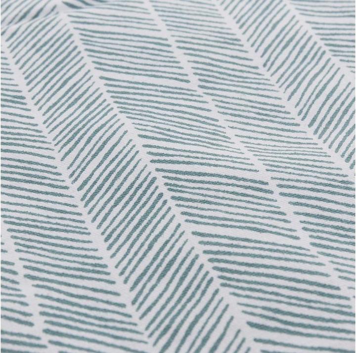 Immagine prodotto Picknickdecke Mallur 130 x 190 cm - Grüngrau / Weiss