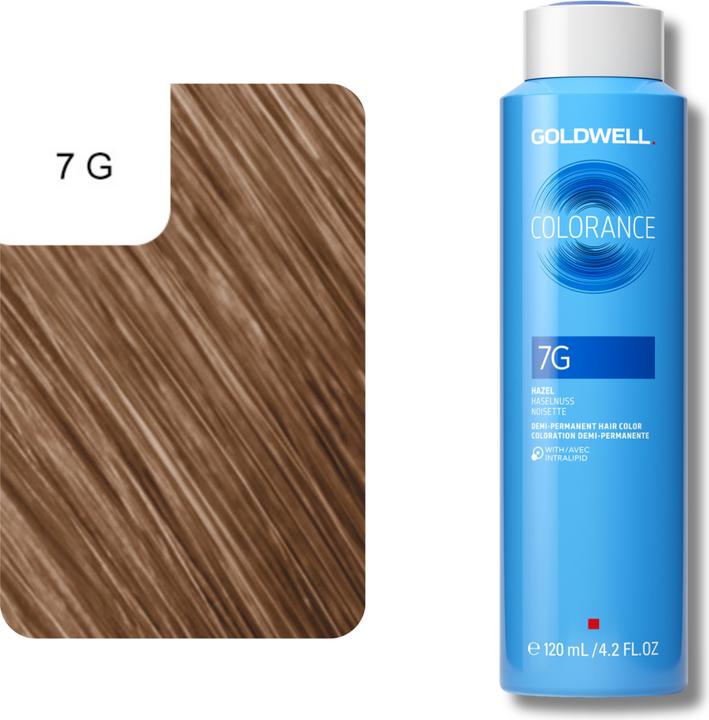 Actual product image Goldwell Colorance Depot hair colour (7G hazelnut)