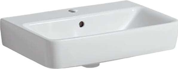 Actual product image Geberit Keramag / Washbasin Renova Compact 55 cm white 226155000 (370 mm, 550 mm)