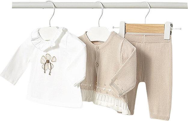 MAYORAL Set Langarmshirt, Strickjacke (68)