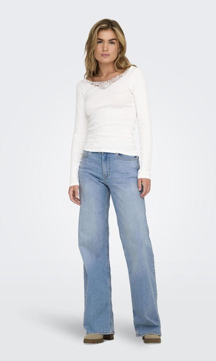 Produktbild Only ONLCHRIS Mittlere Taille Weiter Beinschnitt Jeans Jeans mit weitem Bein (W28/L30)