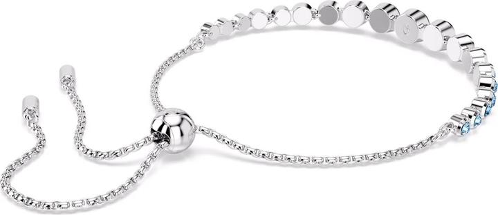 Immagine prodotto Swarovski Imber Tennis Armband Gemischte Rundschliffe Blau (24 cm, Metallo Swarovski)