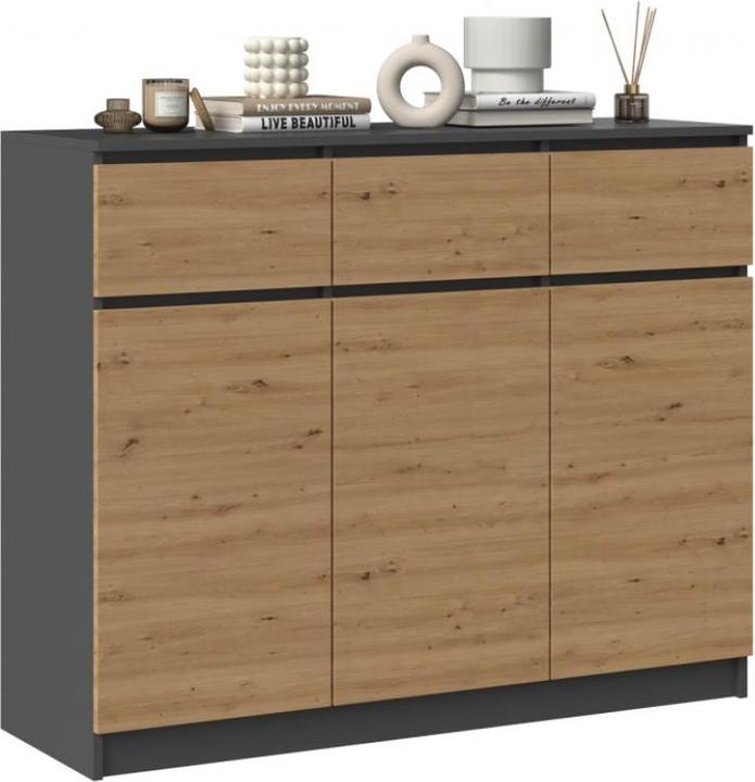 Produktbild Topeshop Kommode (120 x 40 x 97 cm)