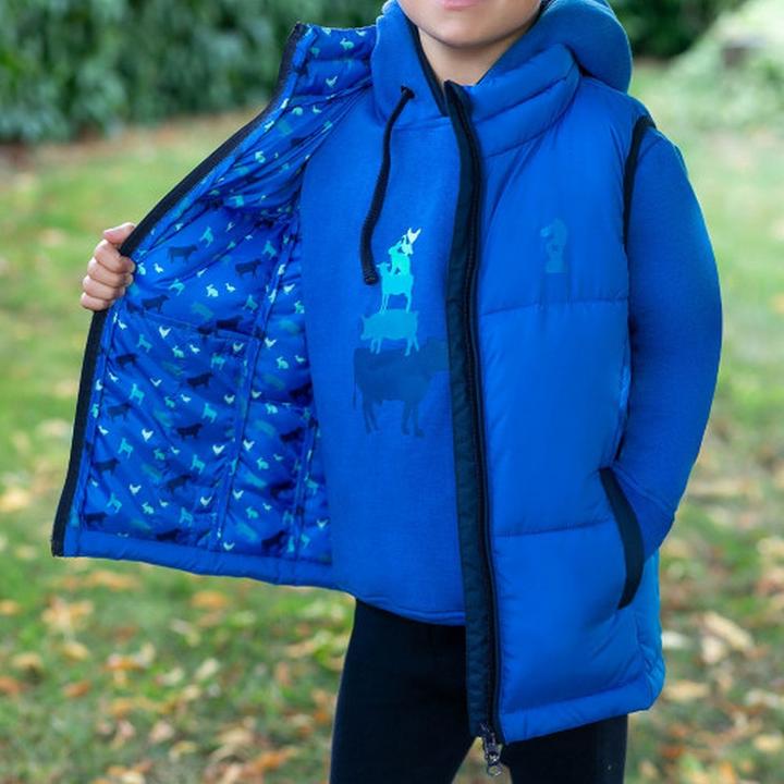 Produktbild Little Knight Farm Collection Reitweste Wattiert (128)