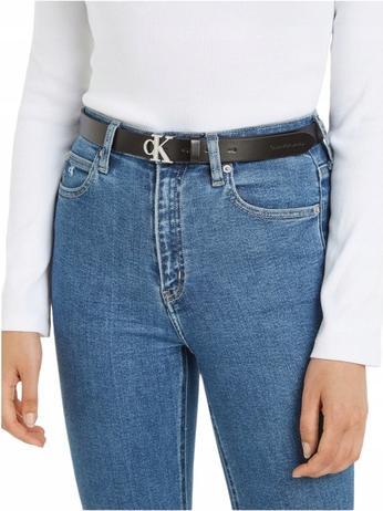 Immagine prodotto Calvin Klein Damen-Hosengürtel mit rundem Mono-Plakette (70)