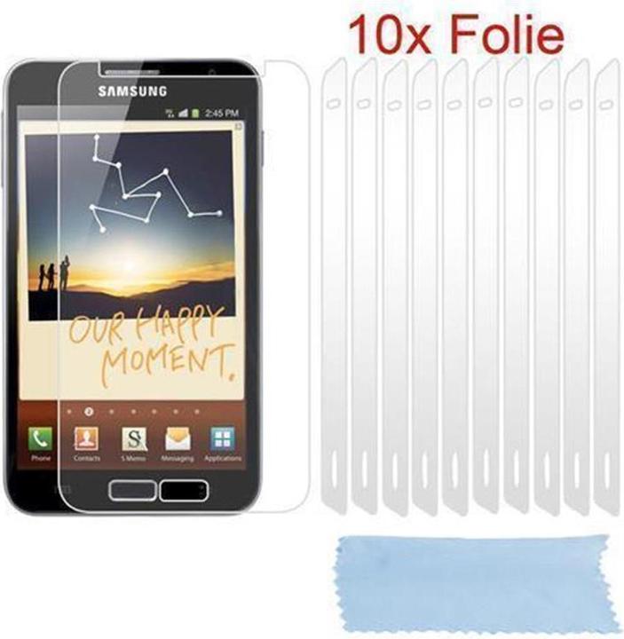 Image du produit Cadorabo 10x film de protection (1 pièce(s), Samsung Galaxy NOTE 1)