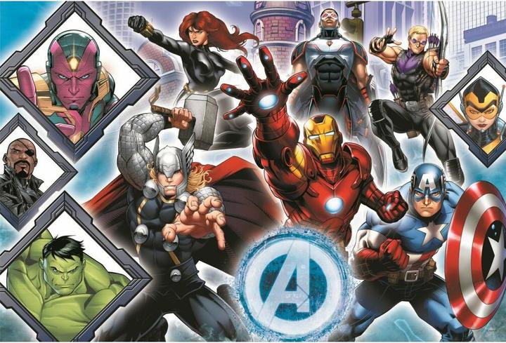 Produktbild Magni Puzzle MARVEL AVENGERS XL 104 Teile FSC-Mix (104 Teile)