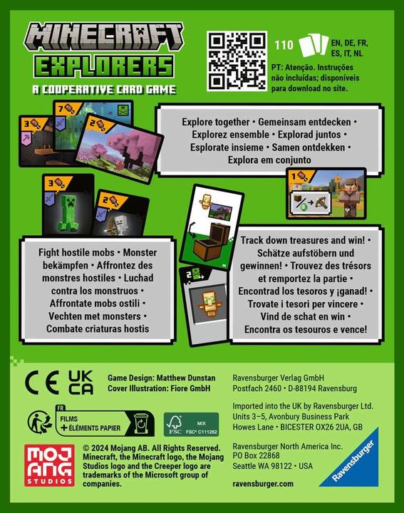 Image du produit Ravensburger Minecraft Explorers (Néerlandais, Anglais)
