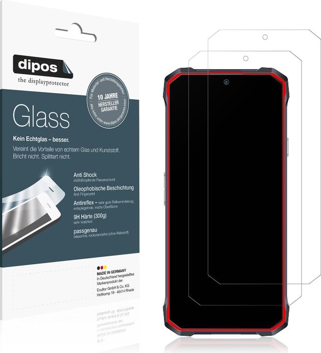 Actual product image Dipos Anti-Shock Screen Protector Matte (1 Piece, Hotwav Cyber 7)