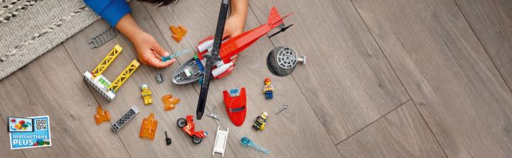 Actual product image LEGO Fire Brigade Helicopter (60281, LEGO City)