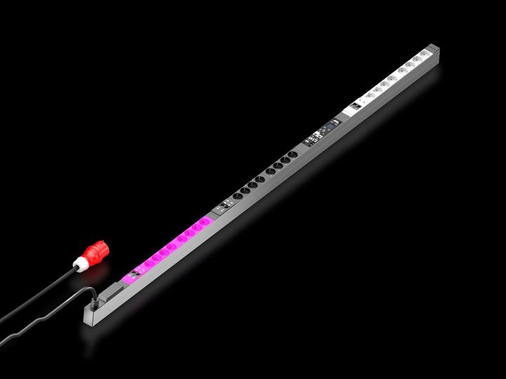 Produktbild Rittal 7979234 PDU metered 32A/3P CEE 24xCEE7/3 Schuko PDU Basic Stromverteilung