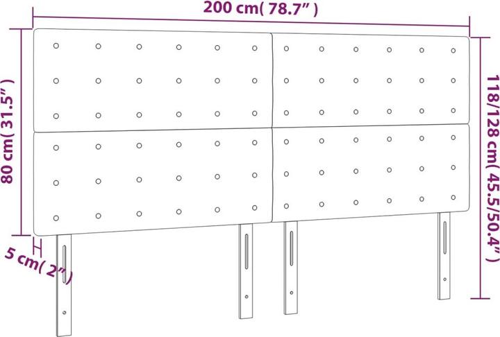 Immagine prodotto VidaXL Herold (200 x 5 x 88 cm)