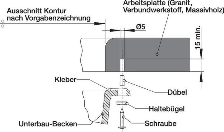 Image du produit Blanco Subline 700-U (Evier sous plan, 73 cm, 46 cm)