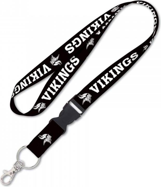 NFL Minnesota Vikings Lanyard Schnalle Blackout