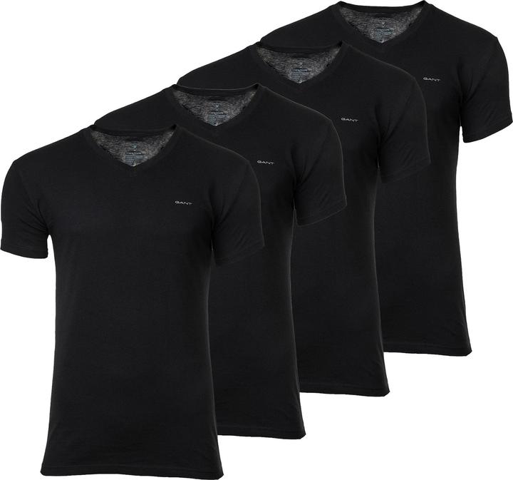Produktbild GANT V-NECK T-SHIRT 4-PACK (XL)