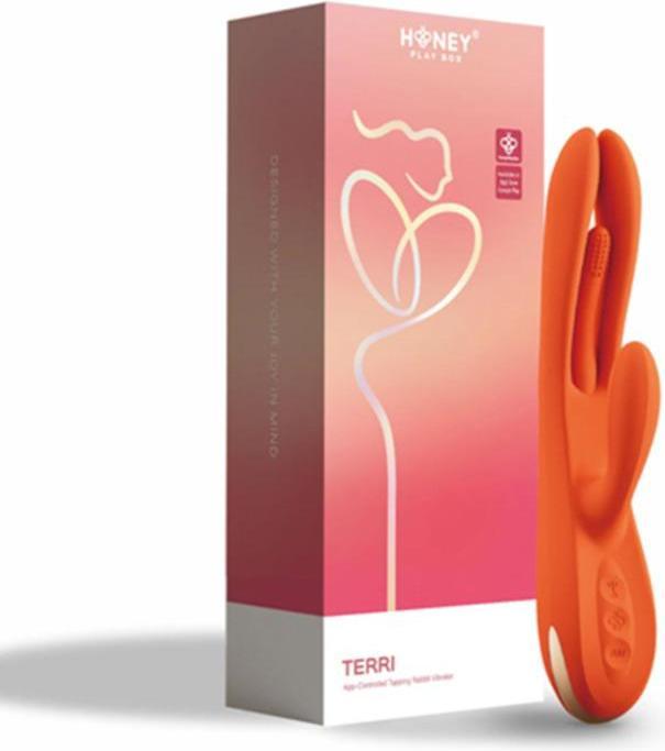 Actual product image Honey Play Box Kerry Rabbit Vibrator Orange