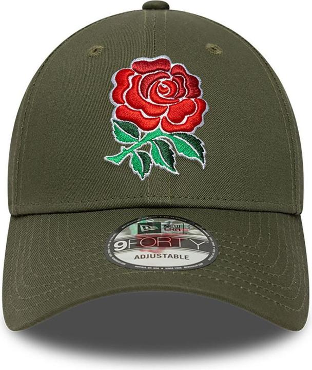 Immagine prodotto New Era 9Forty Cappello Strapback - Inghilterra Rugby Olive