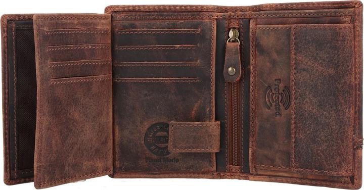 Actual product image Greenland Nature Classic wallet RFID leather 9 cm
