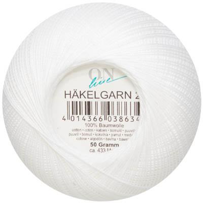 Image du produit Online FILS DE MAILLAGE Épaisseur 20 50 g Épaisseur 20 433 m 0001 blanc 50 g (433 m)