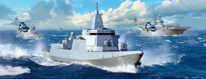 Image du produit Trumpeter PLA Navy Type 055 Destroyer