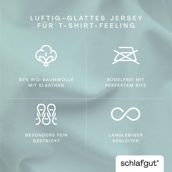 Image du produit schlafgut Knitted Jersey (Housse de couette, 155 x 220 cm)