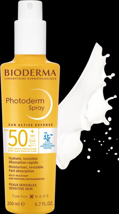 Produktbild Bioderma Photoderm Spray SPF50+ liq (Sonnenspray, SPF 50+, 200 ml)