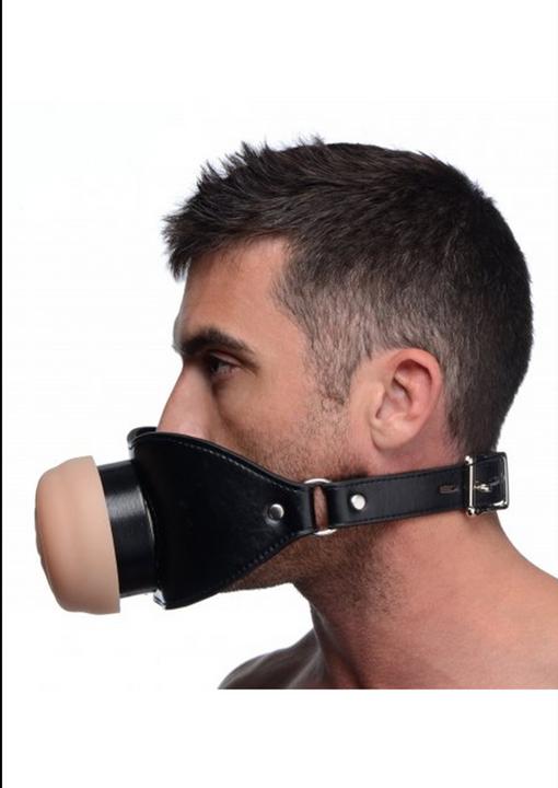 Actual product image Master Series Pussy Face Vagina Gag