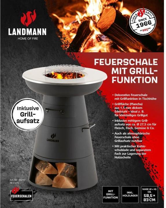 Produktbild Landmann Feuerstelle (62 cm)