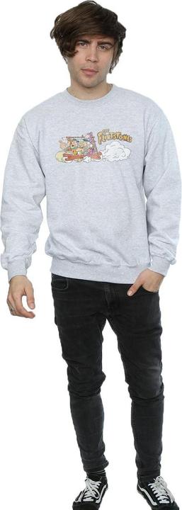 Produktbild The Flintstones Family Car Distressed Sweatshirt (M)